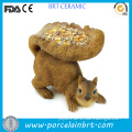 Resin squirrel innovative Outdoor Bird Feeder